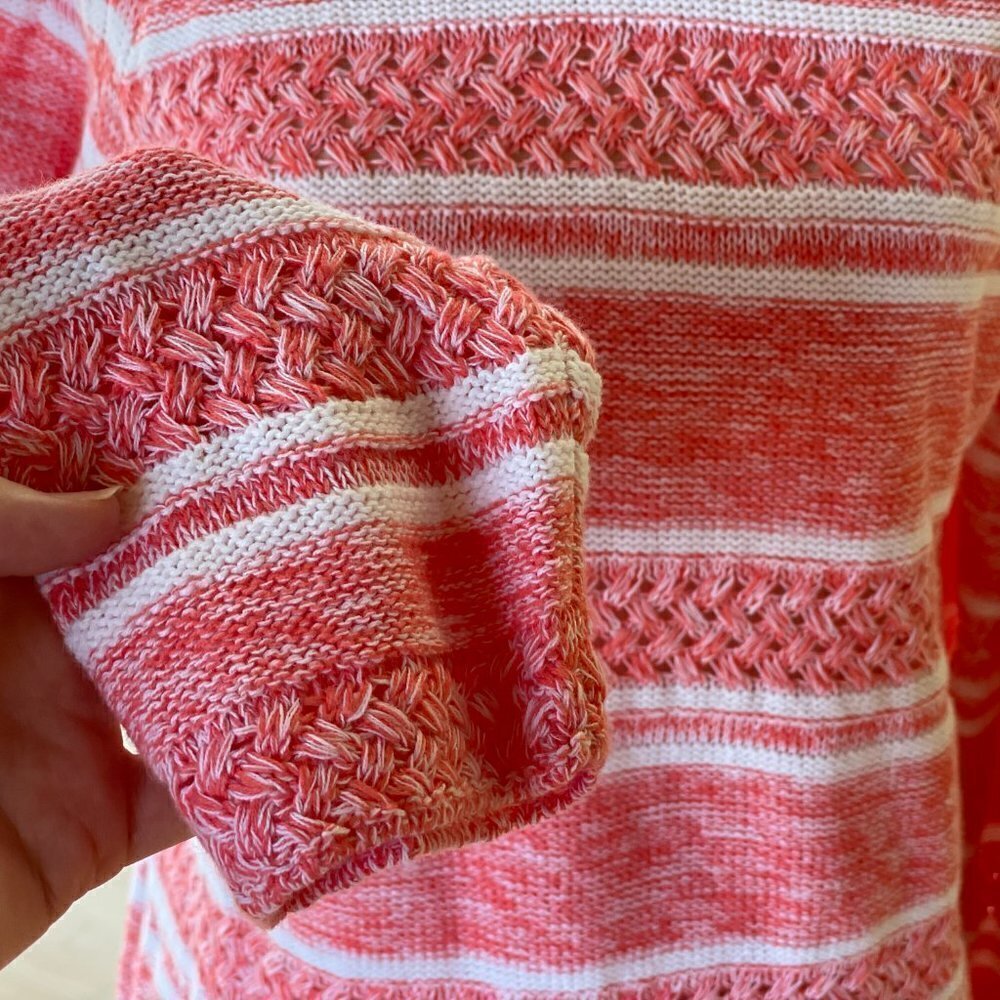 TOMMY Bahama Coral Hoodie Sweater NWT Med M - Picture 5 of 6